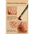 thumbnail image 4 of Pincel oval para nail art y gel escultor Erma con mango metálico, 4 of 6