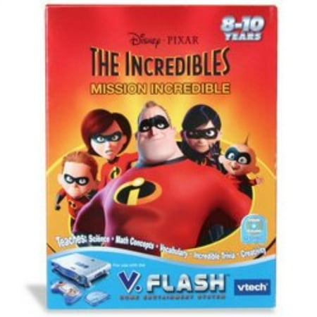 VTech V.Flash Home Edutainment System - SmartDisc: The Incredibles