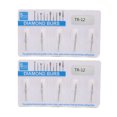thumbnail image 2 of Fresas de pulido dental BuyWeekMX 10 piezas Acero inoxidable alta velocidad, 2 of 9