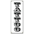 thumbnail image 1 of 72" Tattoo Banner Banner Sign (Vertical) Tattoos Shop Artist Signs, 1 of 4