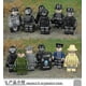thumbnail image 2 of Minifigura de policía especial de 12 Uds., muñeco de bloques de construcción, muñeco ensamblado de partículas pequeñas esquí esquí Gafas de esquí, 2 of 5