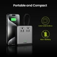 thumbnail image 4 of Cargador Power Strip Sharge 6 en 1, 100 W, GaN PD, cable de 1,5 m, 4 of 6