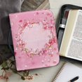 thumbnail image 6 of HELLHERO Cherry Blossom PU Leather Bible Bag, Protective Zippered Bible Cover for Bible Study and Church, Portable Tote for Women and Men, 6 of 12