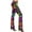 2-2-Green, variant on SELONE Green Yoga Leggings for Women Flare High Waisted Plus Size Gym Leggings Full Length Summer Pants Boho Curvy Casual Long Bootcut Vacation Pants Flowers Lightweight L Breathable Beach Pants