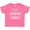 Hot Pink, variant on My Dad is a Firefighter and a Hero Boys or Girls Baby T-Shirt