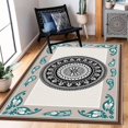 thumbnail image 6 of 5'x7' living room carpet carpet mats non slip area rug small gothic area rug medium pile area rug, 6 of 10