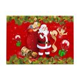 thumbnail image 2 of EGNMCR Outdoor Rug Bathroom Rugs Rugs for Living Room Christmas Letter Door Mats Kitchen Mats Bedroom Living Room Interior Home Carpet Mats Foyer carpet, 2 of 3