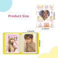 thumbnail image 2 of LLC Pink Kpop 3 Inch Mini Photo Album with Hollow Heart Shaped Card Holder and 40 Pockets, 2 of 5