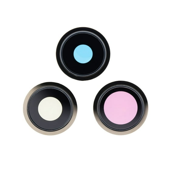 Replacement Camera Lens With Bracket For Apple iPhone 13 Pro (A2636) / 13 Pro Max (A2641) - Gold (3 Pieces)