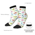 thumbnail image 6 of Pofeuu Happy Easter Rabbit Print 30cm Socks, Adult Running Hiking Socks for Youth and Adult, 6 of 7