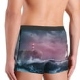 thumbnail image 6 of Cauagu Boat Lighthouse Storm Waves Print Boxer Briefs for Men,Comfortable Breathable Men's Underwear Moisture Wicking Underpants -X-Large, 6 of 8