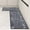 Grey, variant on 2 Pcs Kitchen Rugs and Mats, Cushioned Anti-Fatigue Floor Mat, PVC Non-Slip Waterproof Kitchen Rug Set for Kitchen, Office, Sink 17"x47"+17"x29" (Grey)