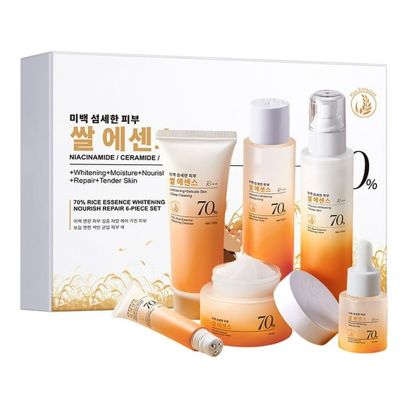 Face Care Set 6 Pieces Skincare Set for Radiant Skin, Beauty Set, Moisturising Sets for Deep Care & Balancing Care, Gift Set for Women & Teenage Girls