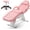 Pink-Pro, variant on Thanaddo Tattoo Chair Massage Salon with Two Trays， Esthetician Bed with Hydraulic Stool,Multi-Purpose 3-Section Facial Bed Table, Adjustable Beauty Barber Spa Beauty Equipment Pink