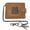 Wolf, variant on Vintage Wallet Mens Real Leather Purse Button Closure Wallet With Safely Chain