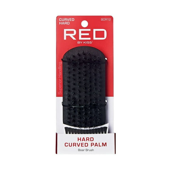 KISS - RED PROFESSIONAL HARD CURVED PM. BRUSH