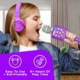 thumbnail image 6 of Move2Play, Kidz Bop Karaoke Bluetooth Microphone | The Hit Music Brand for Kids | Birthday Gift for Girls and Boys | Toy for Kids Ages 4, 5, 6, 7, 8+ Years Old, 6 of 7