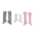 thumbnail image 1 of Three Pairs 1/6 12inch Figure Socks 3 Colors 30cm Doll Clothes Accessories, 1 of 7