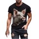 thumbnail image 1 of Camisetas de Manga Corta para Hombre Imprimir Casual Camiseta de Cuello Redondo, Camisetas de Manga Corta para Hombre Casual, 1 of 5