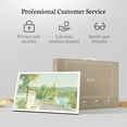 thumbnail image 2 of BSIMB Large Digital Picture Frame 21.5 Inch, 1920x1080 FHD WiFi Digital Photo Frame Electronic 32GB Remote Control, Share Pictures/Videos Via App/USB/SD Easy Setup Gifts For Mom(Non-Touch), Black Wood 2 of 14