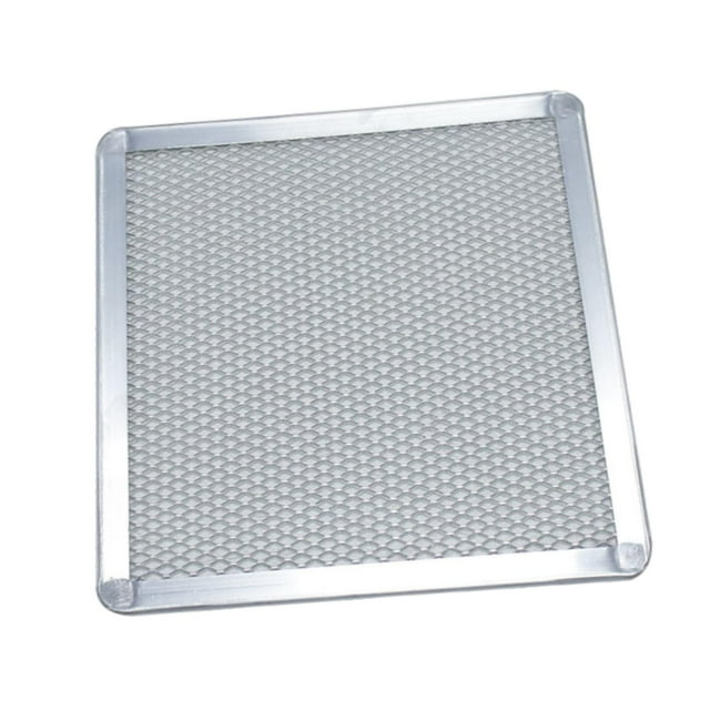 Red para pizza, rejilla para pizza, bandeja para hornear de cocina, de aleación de aluminio, para tostadas, multiusos, fácil de limpiar, para 10 pulgadas