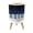 Color 3, variant on Small Trash Can with Lid dark brown marble stone white spots 1.8 Gallon Dog Proof Trash Can Round Garbage Can Waste Bin Wastebasket for Bathroom Bedroom Living Room