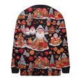 thumbnail image 4 of Pisexur Cardigan for Women Light Weight Cardigans Sun Protection CardiganWomen's Casual Christmas Printed Knitted Cardigan Button Up Jacket Coat Multicolor,L, 4 of 6