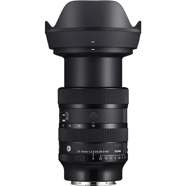Sigma 24-70mm f/2.8 DG DN II Art Lens (Sony E) + UV Filter + Case