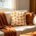 thumbnail image 2 of 20x20 in Halloween Pumpkin Pillow Case Double Sided Print Throw Pillow Covers Soft Polyester Sofa Couch Decorative Pillowcase, 2 of 6