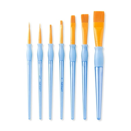 UPC: 0886946498602 | Golden Taklon Variety 7 Piece Brush Set by Craft Smart®
