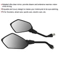 thumbnail image 3 of Espejo Retrovisor de Motocicleta Accesorio Universal para Motocicleta Negro ANGGREK Otros, 3 of 8