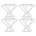 thumbnail image 1 of Shisuyan 4 Pcs Simple and Practical Display Riser Metal Air Racks for Office Use, 1 of 8