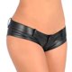 thumbnail image 4 of Gibobby Panty sexy Ajuste Bragas de cintura para mujer, ropa interior de abdomen de cuidado de PU(Negro， XXL), 4 of 5
