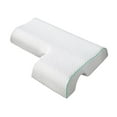 thumbnail image 2 of kowaku Couples Merging Pillow Arm Pillow Slow Memory Foam Side Sleeping Pillow with Arm Hole for Valentines Day Arm Rest Edged Left, 2 of 9