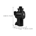 thumbnail image 2 of Raindrops Universal Projector Mount Stand Pivot in Black ABS Material with Stable Support and Easy Installation, 2 of 8