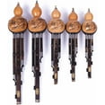 thumbnail image 2 of Bamboo Flute Hulusi 3 Tone Gourd Flauta Crashproof Calabash Hulusi Folk Musical Instruments Professional Cucurbit Flauta Chin, [Energy Class A], 2 of 6