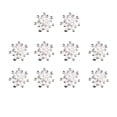 thumbnail image 1 of Sonducket 10 Uds. De joyas de aleación de Metal con flores, conectores colgantes de 17mm, accesorios DIY, accesorios de moda para mujer Accesorios de disfraces Sonducket AP016606-00, 1 of 5