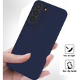 thumbnail image 5 of Galaxy S22 5G Case, Samsung S22 2022 Case Liquid Silicone Case Dual Layer Hybrid Hard PC Soft Silicone Gel Rubber Slim Fit Shockproof Protective Phone Case for Samsung Galaxy S22 6.1 Night Blue, 5 of 12