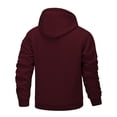thumbnail image 4 of Mens Jacket Lightweight Warm Zip Up Outerwear Full Zip Coat Casual Winter Wear Windproof Clothes, 4 of 4
