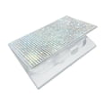 thumbnail image 1 of Nombre de metal Tarjetas de tarjetas Case de almacenamiento Case de tarjeta de crédito fácil de transportar para oficinas de alquiler conferencias de Multicolor, 1 of 8