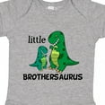 thumbnail image 4 of Inktastic Little Brothersaurus Boys Baby Bodysuit, 4 of 5