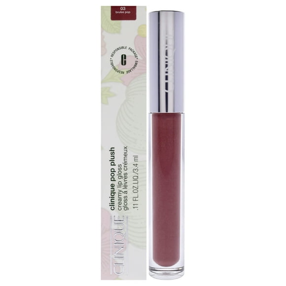 Brillo de labios cremoso Clinique Pop Plush Brulee Pop 0,11 oz
