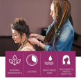 thumbnail image 4 of 2x 100g Extreme Hold Braid Gel Smooths & Tames Frizz Hair Gel For Braids Locks Twists Cornrows Anti Break Hair, 4 of 5