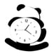 thumbnail image 4 of Reloj de escritorio, escultura decorativa, creativo, silencioso, adorno fácil de leer, estatua de mesa para mesita de noche, dormitorio, decoración pa, 4 of 9