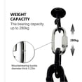 thumbnail image 4 of M6 Stainless Steel Quick Link D Shape Snap Hook Chain Links 5pcs, 4 of 5