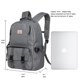 thumbnail image 2 of KAUKKO Mochila elegante para computadora portátil, mochila multipropósito, 18.49L (21 gris) KAUKKO KS21-Grey, 2 of 5