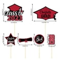 thumbnail image 3 of Hml Season Of Graduation Theme Birthday Party Vase With Flags 20pcs Bachelor's Cap Answer Sheet With Flags And Cards, 3 of 8