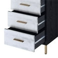 thumbnail image 7 of Pemberly Row Contemporary Jewelry Armoire in Black & Gold Finish, 7 of 7