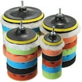 thumbnail image 2 of 3″/5″/6″/7" Polishing Waxing Buffing Pad Sponge Kit Set for Car Polisher, 2 of 7