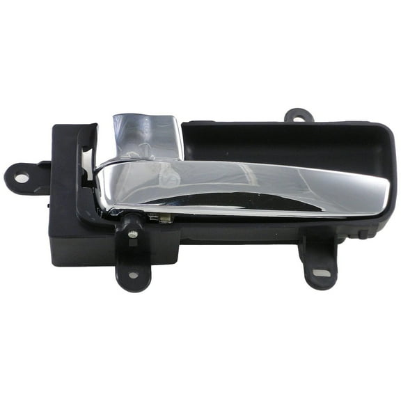 Dorman 82334 Interior Door Handle for Specific Nissan Models, Chrome Lever; Black Housing